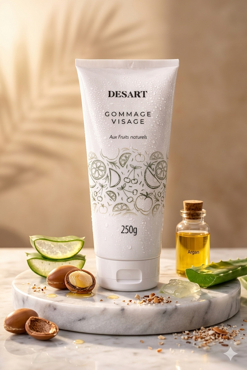 Gommage Visage — texture produit DESART