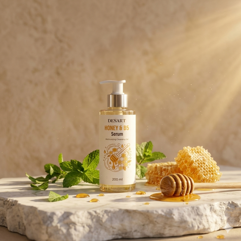 Honey & B5 Face Wash — texture produit DESART